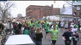 40th annual St Patricks Road Race [upl. by Euqinitram]