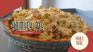 Lets Make Homity Pie  WW2 recipe [upl. by Wolfe]