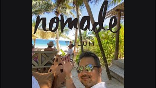 Nomade Tulum  Exploring the restaurant beaches and grounds A must see and visit [upl. by Ahsead]