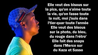 Sasso ft Kaza  Elle veut ParolesLyrics [upl. by Cyd]