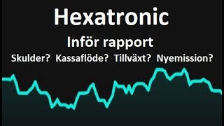 Är Hexatronic i behov av en Nyemission [upl. by Yrroc]