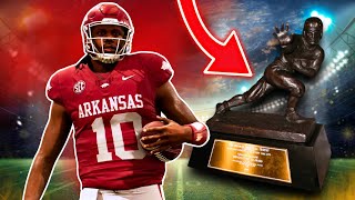 The HOGS Have A Heisman Frontrunner  College Football 25 Dynasty [upl. by Lebasy]