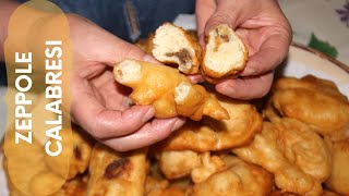 ZEPPOLE CALABRESI  quotZIPPULIquot  RICETTA TIPICA NATALIZIA  RICETTA FACILE E VELOCE [upl. by Domonic690]