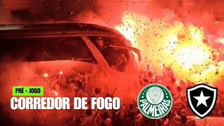 PALMEIRAS E BOTAGOGO  CORREDOR DE FOGO [upl. by Kreda]