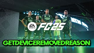 EA SPORTS FC 25 DirectX Function Error GetDeviceRemovedReason FIX [upl. by Dabney764]