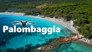 Palombaggia  Corsica  4K Drone [upl. by Anilra]