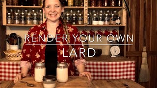 Render Your Own Lard [upl. by Yeltrab384]