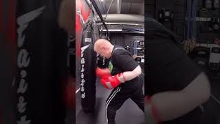 Sounds on boxing workout 3mintiktok training power Here is 3 min boxing heavy bag worko [upl. by Trill]