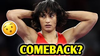 Vinesh Phogat Reacts to COMEBACK Medal Controversy  Olympics 2024 Sports News Facts [upl. by Avictor474]