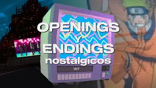 Openings y Endings de Anime que me hacen sentir Nostalgico [upl. by Tnilk]