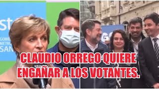 CLAUDIO ORREGO INTENTA CONFUNDIR A VOTANTES [upl. by Ahswat]