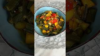 Vegetarisches Essen vegan okra einfacherezepte [upl. by Nnarefinnej]