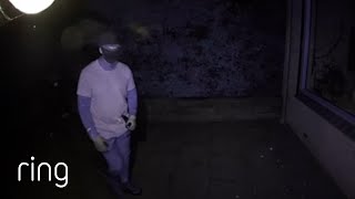 Man Approaches House Sees Ring Cam Changes Mind  RingTV [upl. by Idhem874]