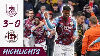 🇿🇦 Fosters First Goal For Burnley  HIGHLIGHTS  Burnley 30 Wigan Athletic [upl. by Fonzie393]