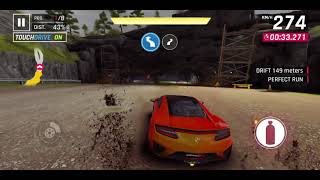 TouchdriveAsphalt9  EXCLUSIVE CADILLAC CIEN CONCEPT With ACURA 2017 NSX  Beat 0112s [upl. by Lehsreh]