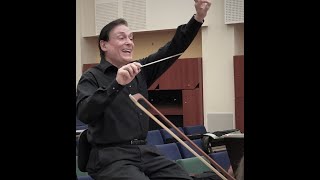 HELGE DORSCH conducts ZAUBERFLÖTE MAGIC FLUTE Ouverture Rehearsal [upl. by Irolav732]