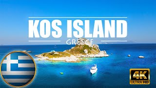 Kos Island Greece 🇬🇷  by drone Cinematic 4K Aerial Footage  Κως Ελλάδα [upl. by Htebazila]