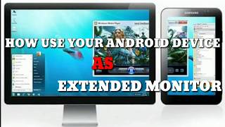 How to user android device as extended screen monitor and twomonusb cracked appRZtech [upl. by Kathi866]