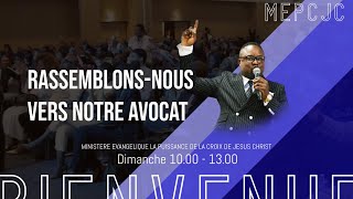 CULTE DOMINICAL DU 15 SEPTEMBRE 2024 I PASTEUR ALAIN NTEMBE I rassemblonsnous vers notre avocat [upl. by Meade]