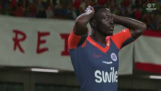 Reims vs Montpellier Highlights  Ligue 1 2425 [upl. by Ernald]