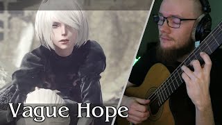 NieR Automata  Vague Hope Cold Rain Emotional Acoustic Guitar [upl. by Loleta]