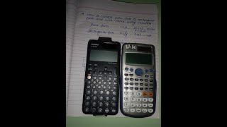 HOW TO CONVERT POLAR FORM TO RECTANGULAR FORM AND VICE VERSA USING CALCULATOR [upl. by Akerdal]