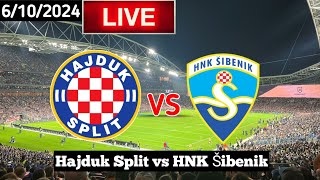 Hajduk Split Vs HNK Šibenik Live Match Today [upl. by Elliott]