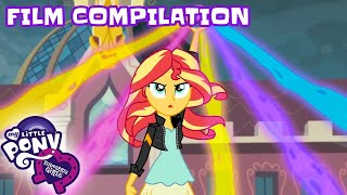 Equestria Girls  FULL FILMS Friendship Games amp Legend Of Everfree  My Little Pony MLPEG  2 HOURS [upl. by Simpson]