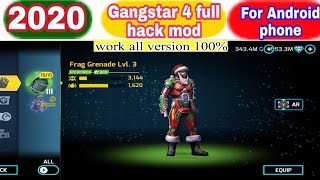 how to install gangstar 4 vegas mod apk 2020  gangstar 4 hack mod  All Types [upl. by Ttemme]