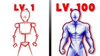 How I Draw anime characters Body easily like a PRO [upl. by Borreri]