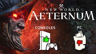 New World Aeternum  PC Players got Shafted [upl. by Timrek484]