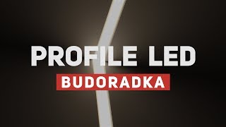 Montaż profili led w suficie z GK oraz ścianie [upl. by Ylnevaeh]