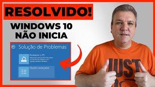 COMO REPARAR O WINDOWS 10 NA TELA DE OPÇÕES AVANÇADAS COMO RESOLVER [upl. by Girish]