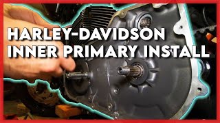 HARLEYDAVIDSON INNER PRIMARY INSTALL [upl. by Peednama]