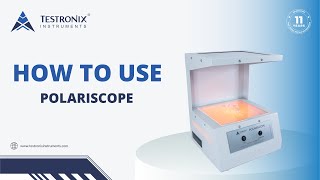 How to Use Polariscope Machine [upl. by Neehcas978]