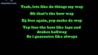 Stryder Man  Tinchy Stryder Lyrics [upl. by Ainekahs]