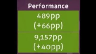 osu SSing for large amount of pp 489pp [upl. by Areip887]