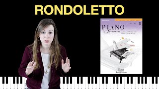 Rondoletto Piano Adventures Level 3B Technique Book [upl. by Ennej]