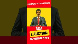 BDA e Auction November 2024 badeauction bdasitesforsale realestate bdaplots contact 9844759922 [upl. by Yentruocal]