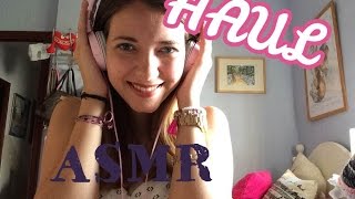 ASMR Amino Haul summer susurros sonidos y tapping español [upl. by Nwotna]