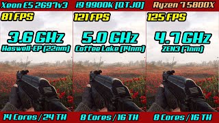 🔥Зарубка Ryzen 7 5800X 5700X с ТОПовым мутантом QTJ0 на 5GHz Core i9 9900K и Xeon E5 2697v3 🔥 [upl. by Charlotte]