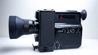 Canon 514 XLS Super 8 Movie Camera [upl. by Kcirdneked]