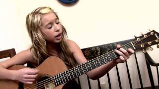 13yearold Abby Miller performs quotIm with Youquot by Avril Lavigne [upl. by Wilkins288]