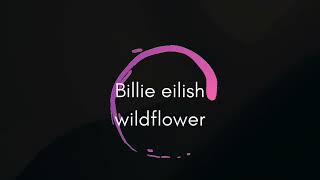 Wildflower by billie eilishlyrics [upl. by Cirek711]