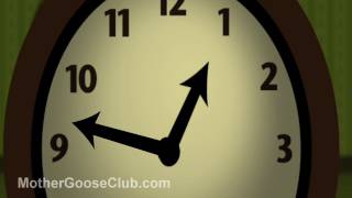 Hickory Dickory Dock Animated  Mother Goose Club Playhouse Kids Song [upl. by Notecnirp316]