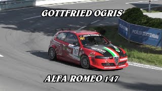 RECHBERG RENNEN 2024 HILLCLIMB  GOTTFRIED OGRIS  ALFA ROMEO 147  BEST OF BELLUNOVIDEO [upl. by Ehcsrop]