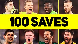 100 Best Goalkeeper Saves Of The 5 Last Years • 20202024 [upl. by Resor]