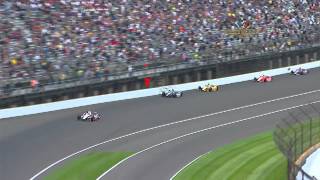 2013 Indy 500 Race Highlights [upl. by Pul264]