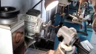 gun drill grindergun drill sharpenerdeep hole drill bit grinding machine [upl. by Bunow601]