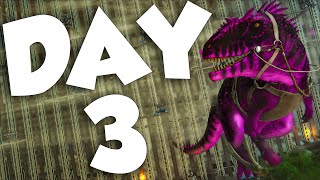 COUNTERING OUR ENEMIES amp Getting FAT Element Day 3  ARK PVP [upl. by Vinia293]